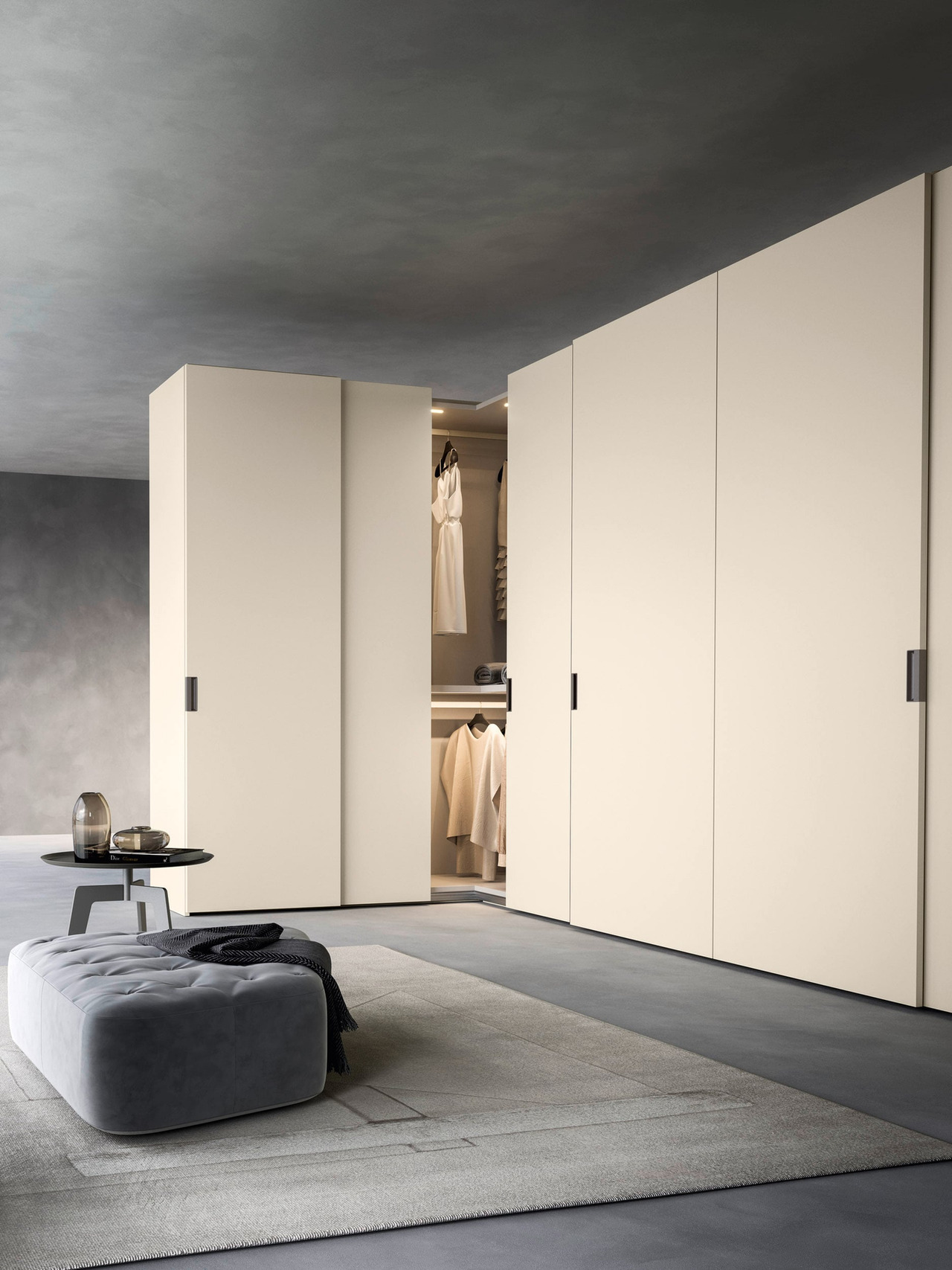 Sangiacomo Architectural Wardrobe System: Corner and End Units