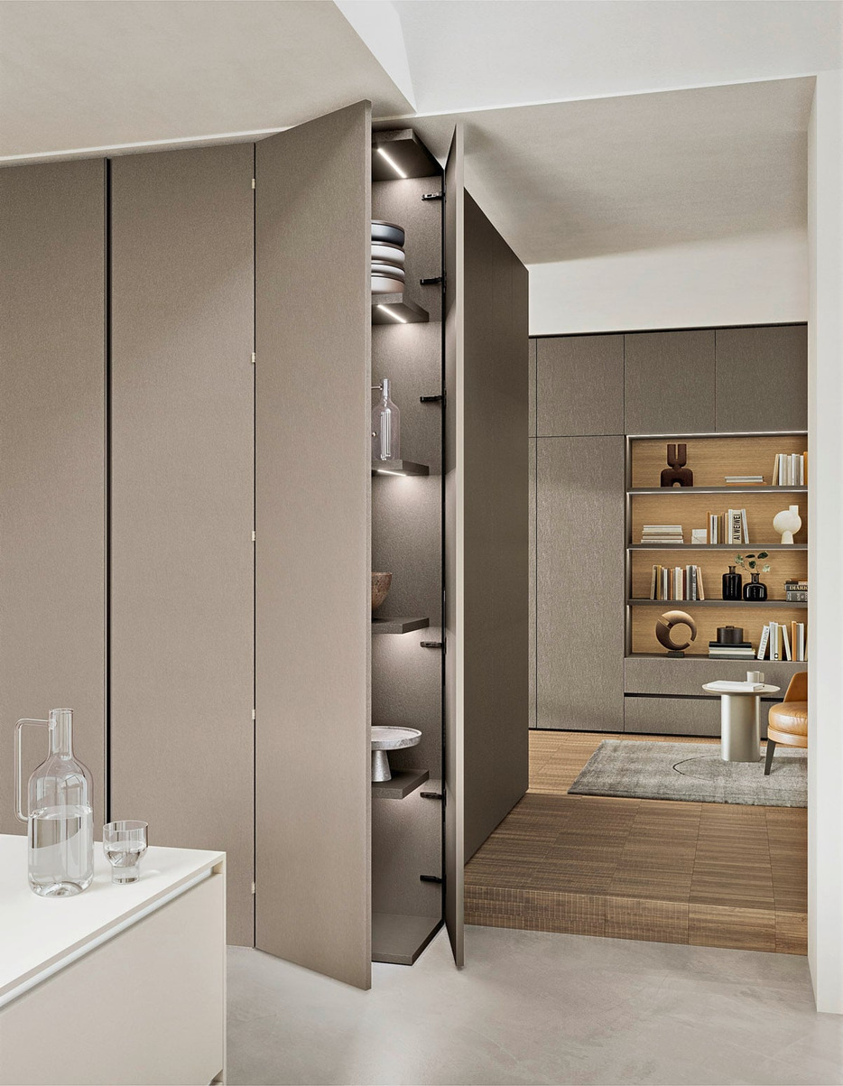Architectural Wardrobe System Sangiacomo Nexta Passages, view 5