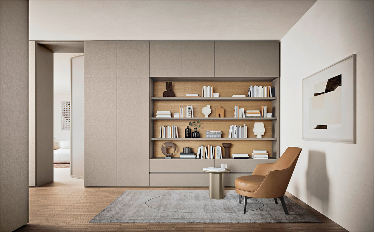 Architectural Wardrobe System Sangiacomo Nexta Passages, view 6