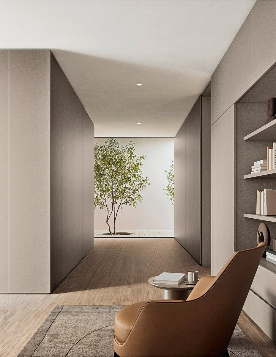 Architectural Wardrobe System Sangiacomo Nexta Passages, view 7