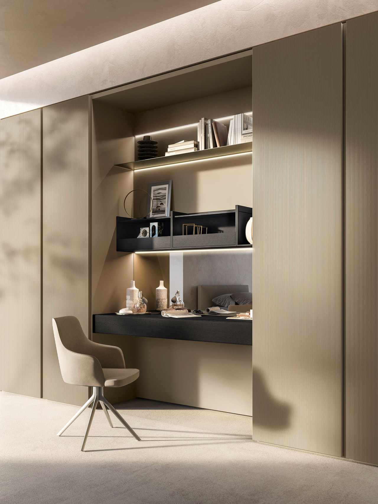 Architectural Sangiacomo Wardrobe with Boiserie, view 6