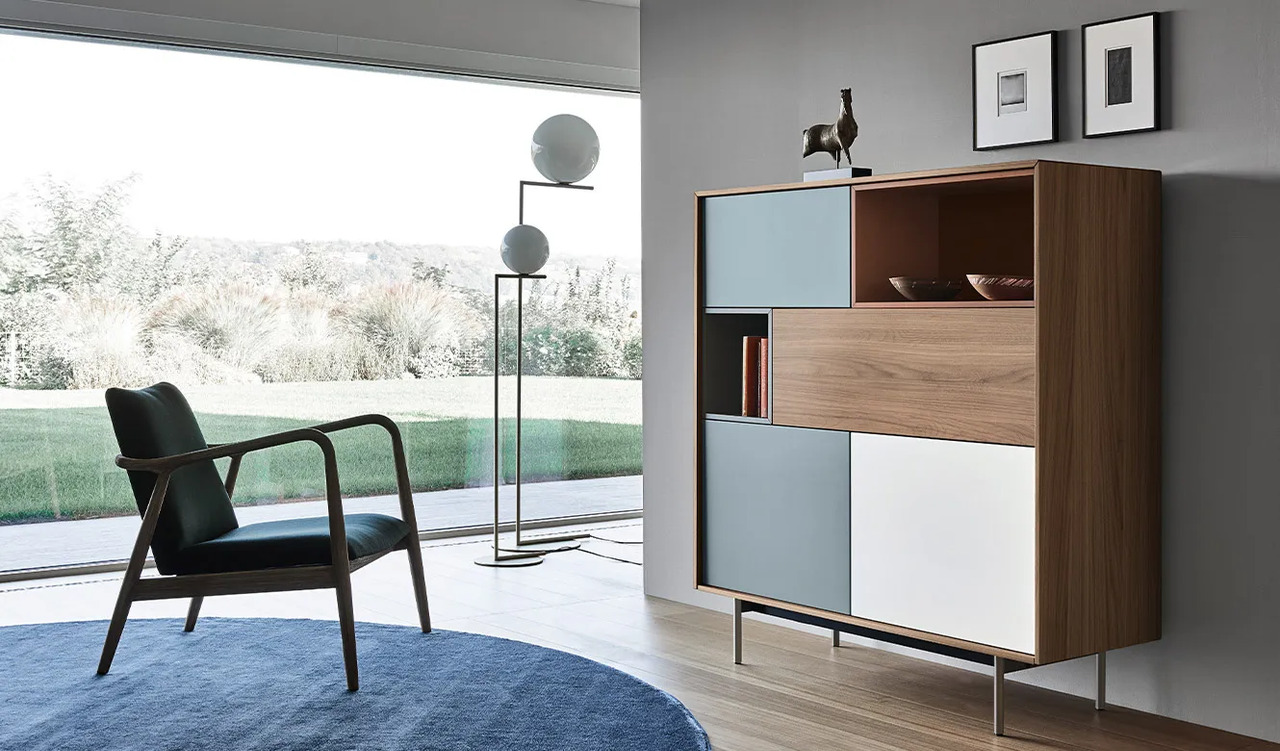 Sangiacomo Open Chest of Drawers, view 2