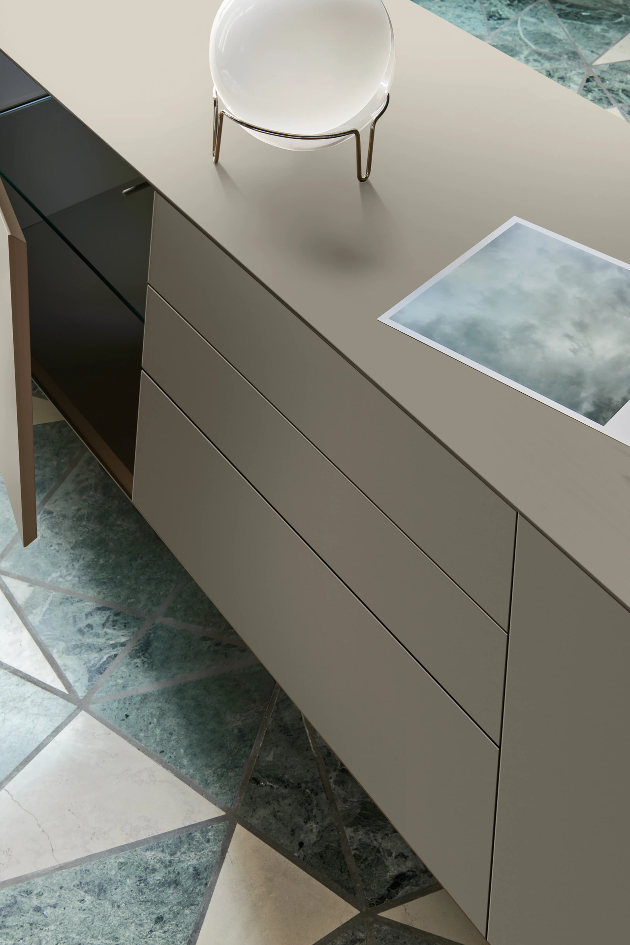 Sangiacomo Domino Mono Chest of Drawers, view 2
