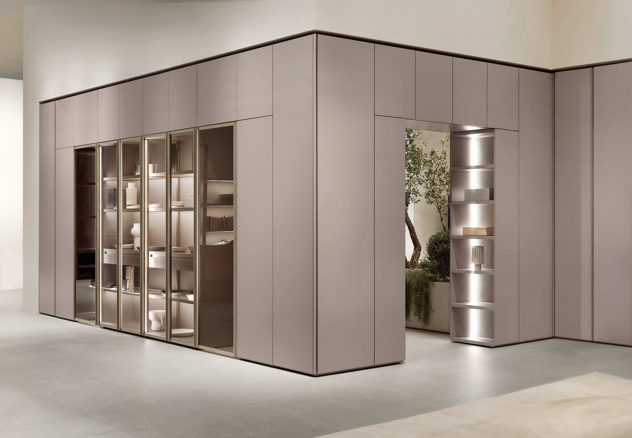 Sangiacomo Bridge Architectural Wardrobe System, view 6