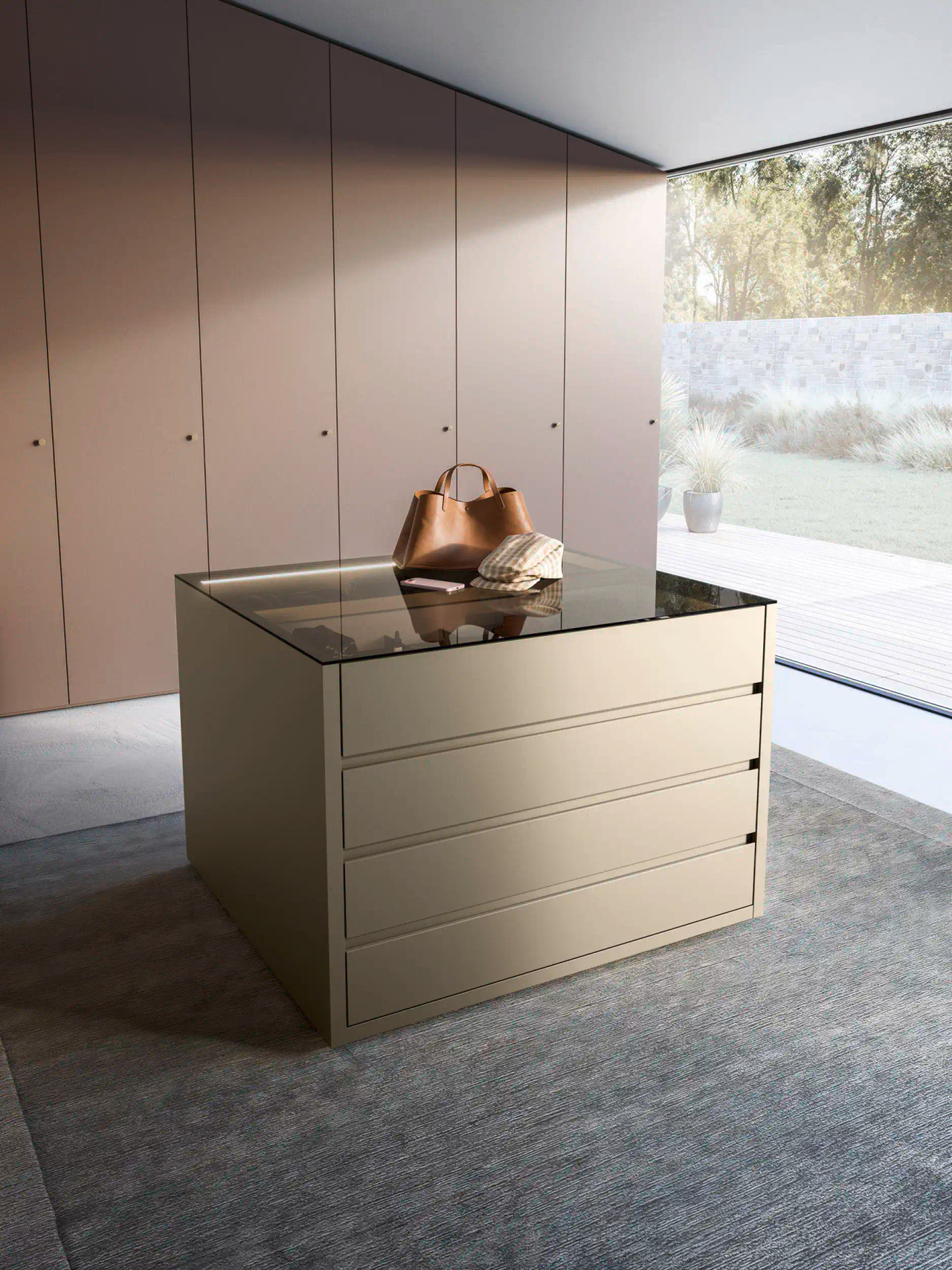 Sangiacomo Atollo Display Wardrobe System