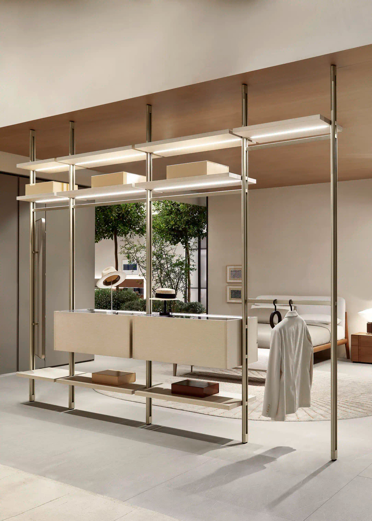 Sangiacomo Itala Walk-In Wardrobe System, view 3