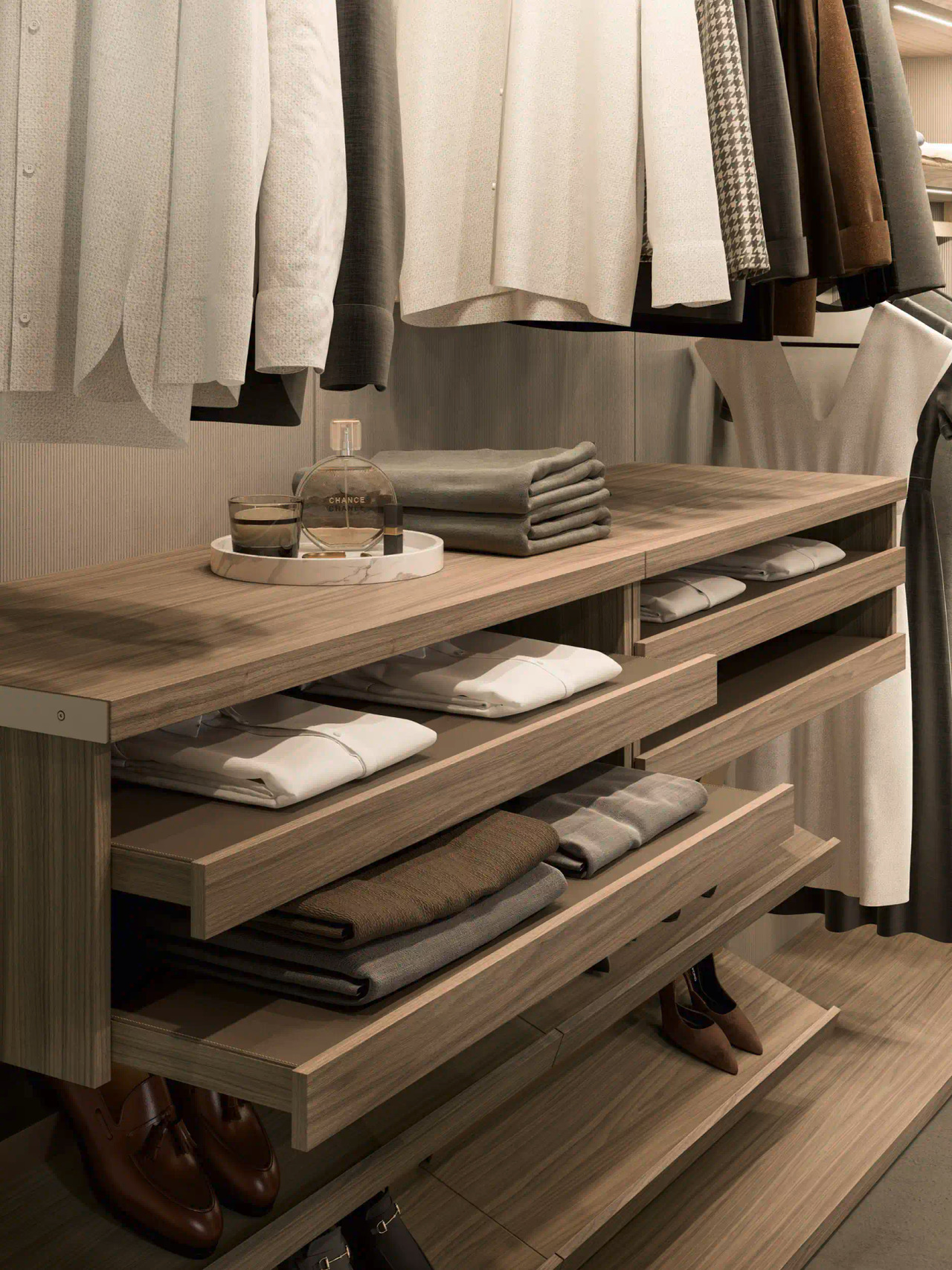 Sangiacomo Panorama Walk-In Wardrobe System, view 5