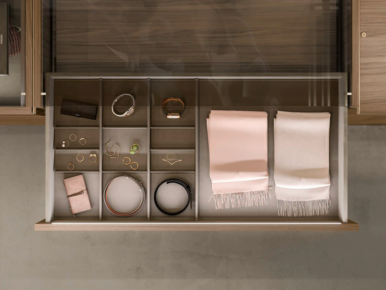 Sangiacomo Panorama Walk-In Wardrobe System, view 3