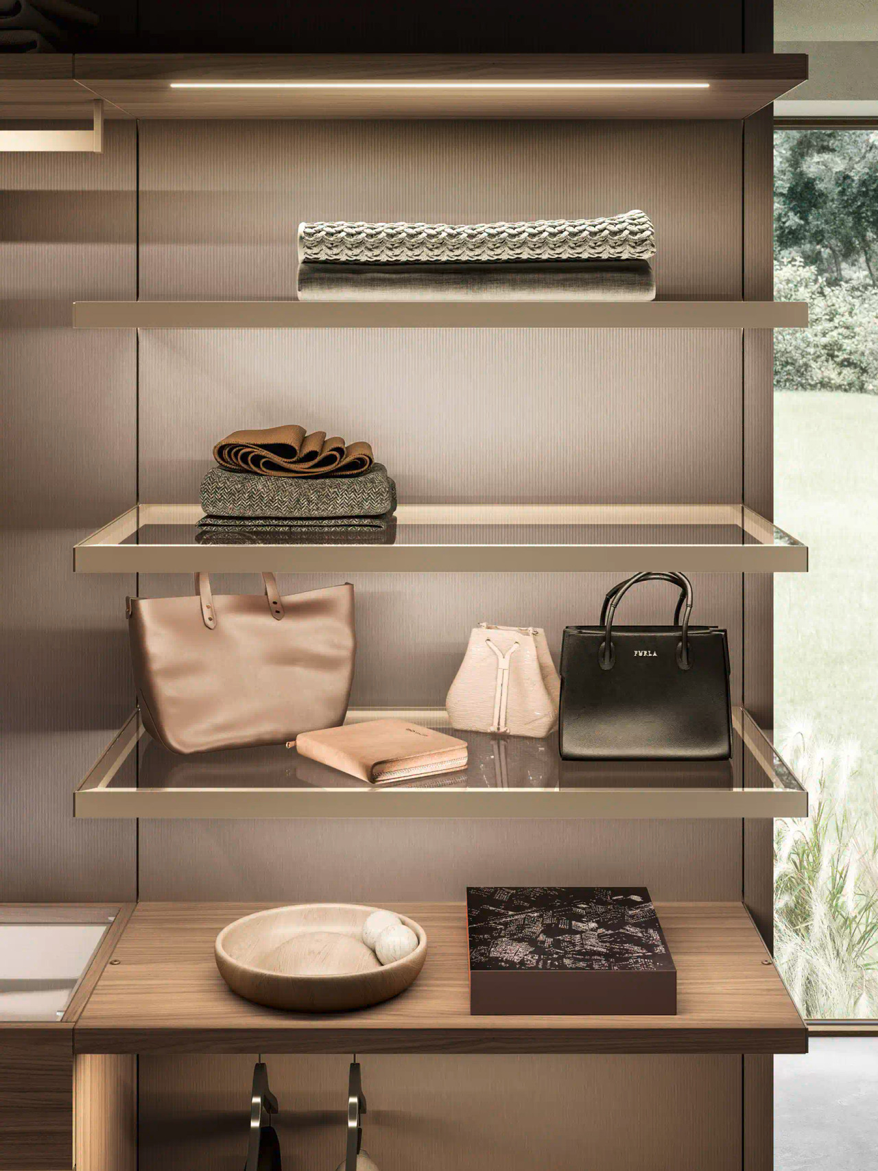 Sangiacomo Panorama Walk-In Wardrobe System, view 6