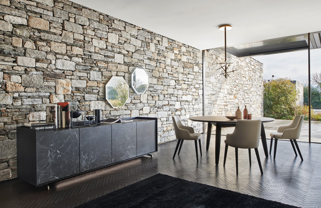 Sangiacomo Cabaret Ceramica Sideboard