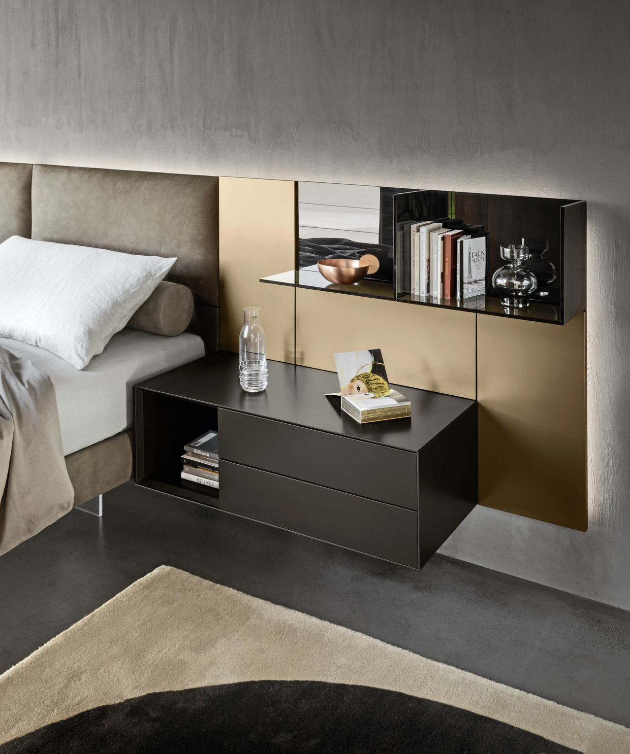 Sangiacomo Ecletto System Bed, view 5
