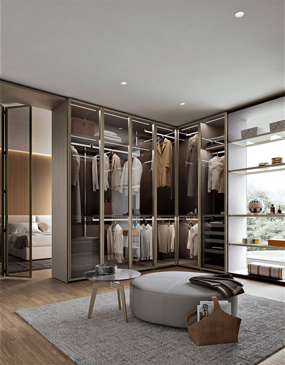 Architectural Wardrobe System Sangiacomo Scrigno, view 4