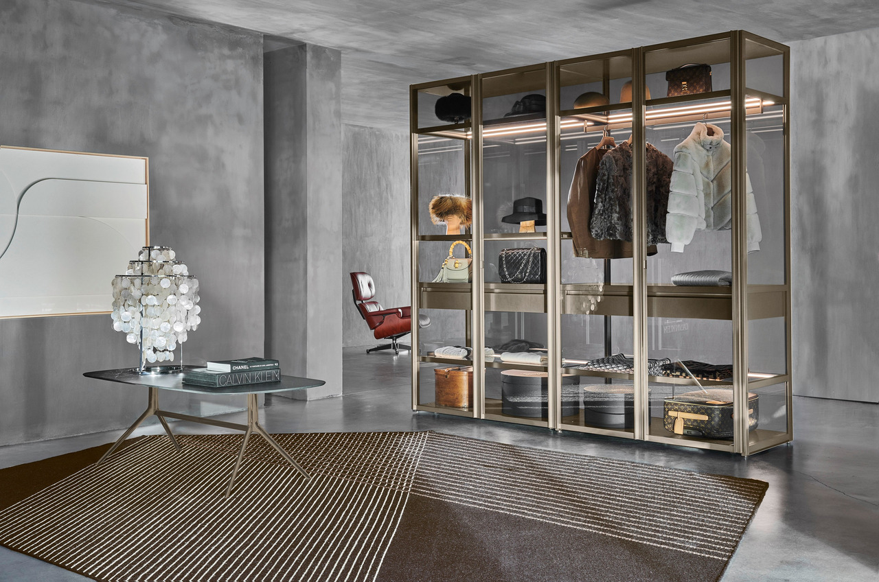 Architectural Wardrobe System Sangiacomo Scrigno