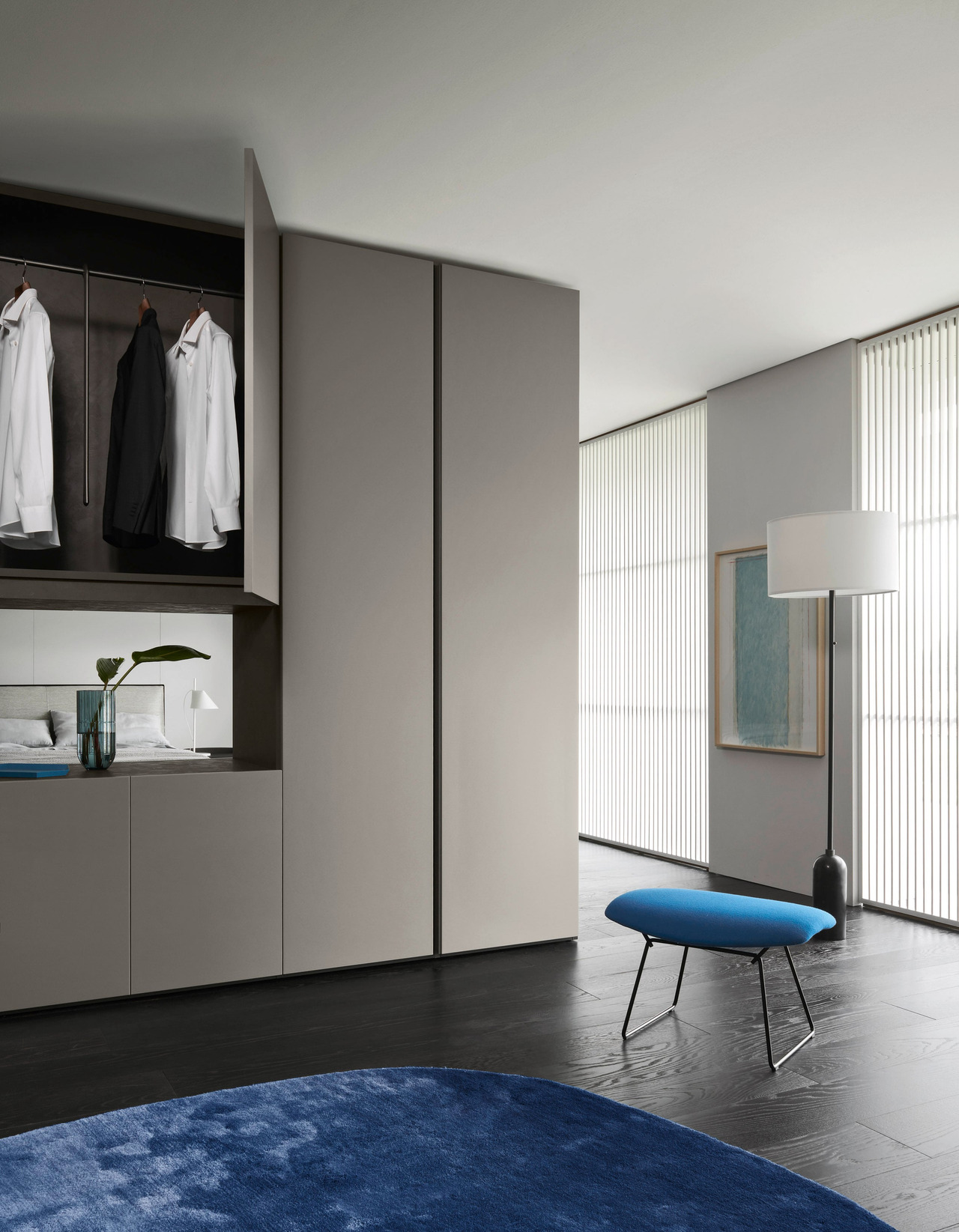 Sangiacomo Open Display Cases Architectural Wardrobe System, view 6