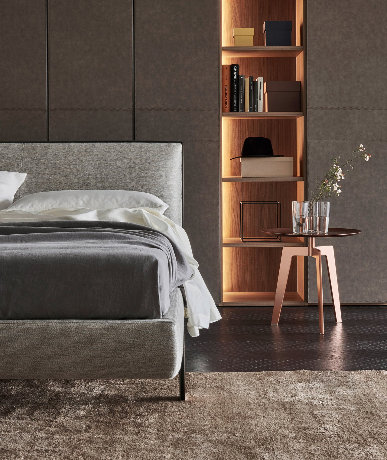 Sangiacomo Open Display Cases Architectural Wardrobe System