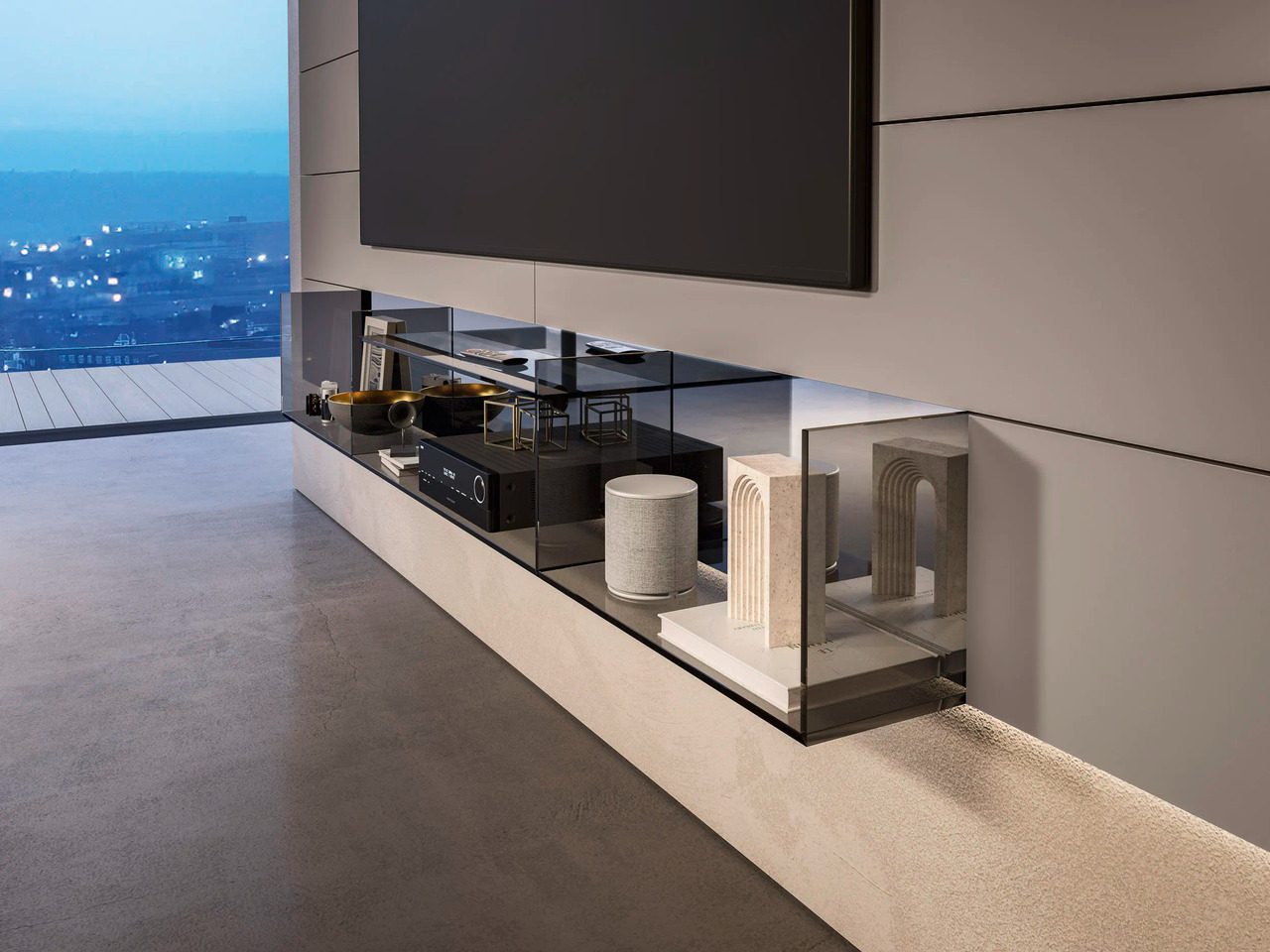 Sangiacomo TV Boiserie TV System, view 3