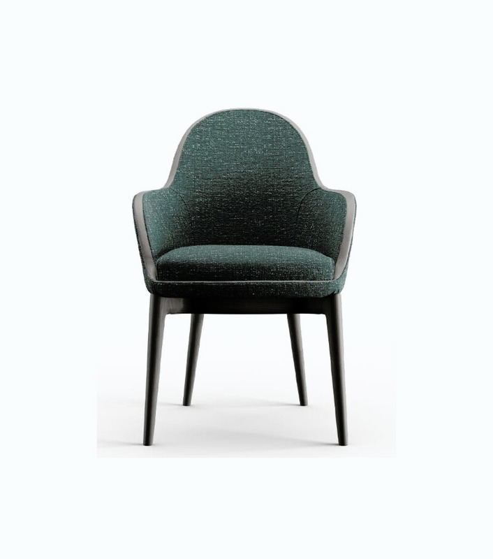 Lunaria Easy Armchair by Giorgetti, view 4
