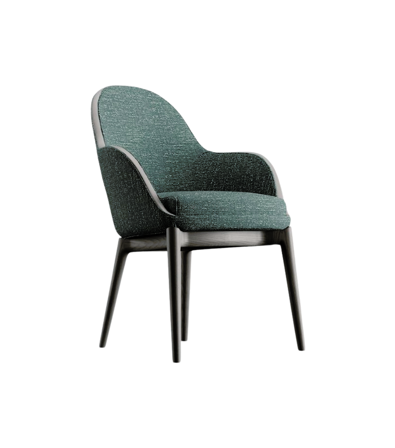 Lunaria Easy Armchair by Giorgetti, view 2