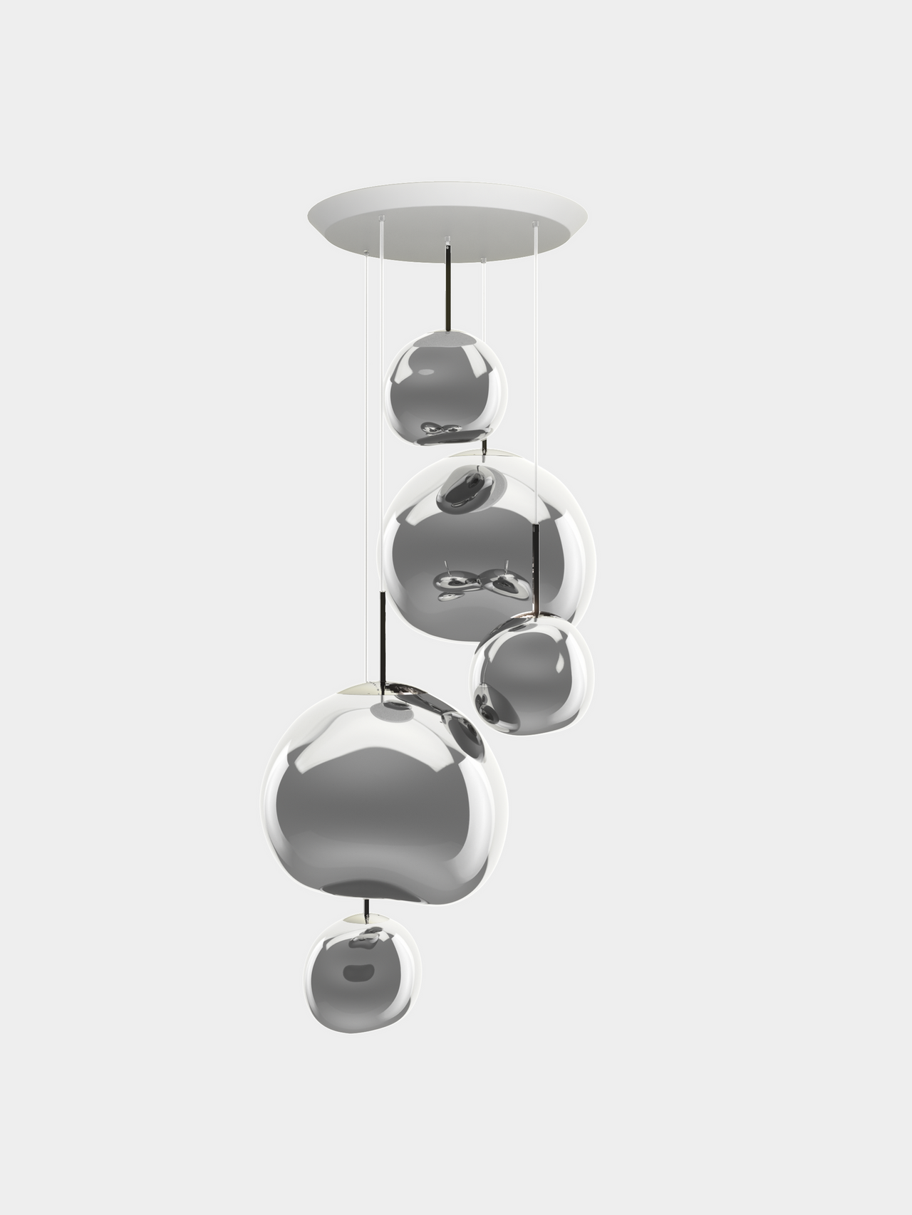Melt Large-Round Pendant Lighting System, view 2