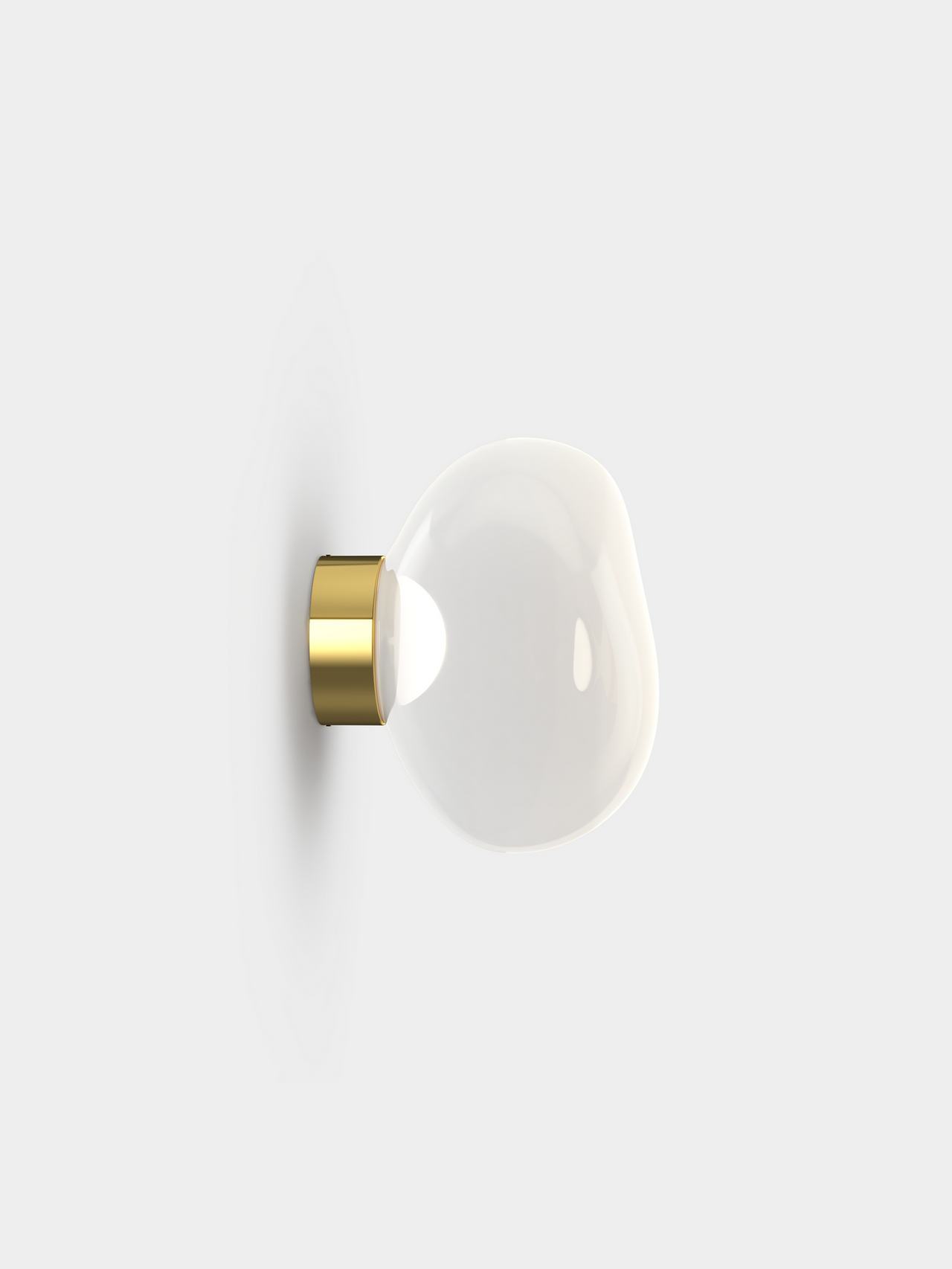 Melt Mini Surface Light in Opal, view 3