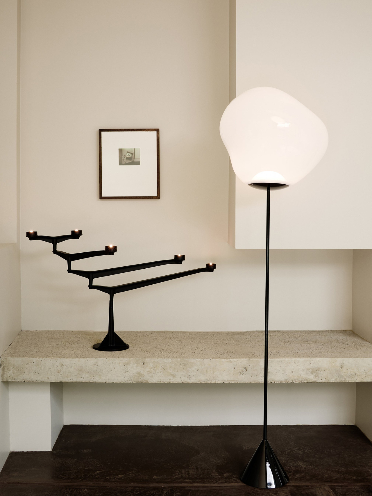 Melt Opal Floor Light