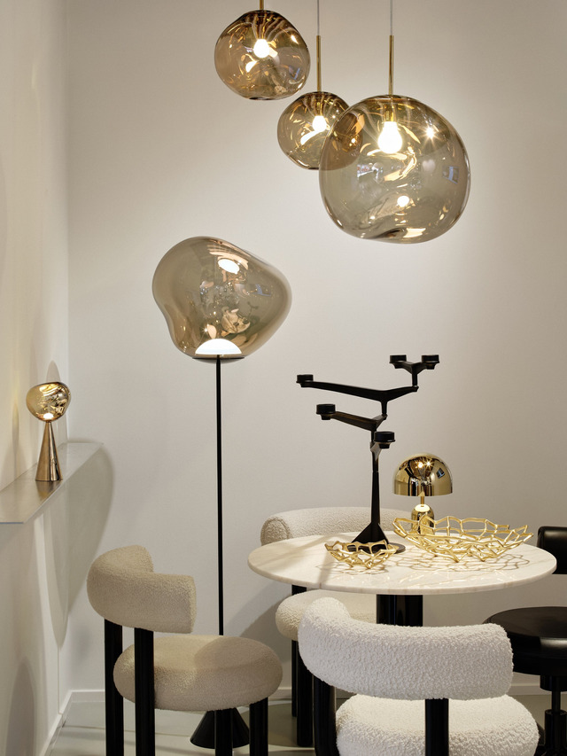 Melt mini Copper Pendant Light