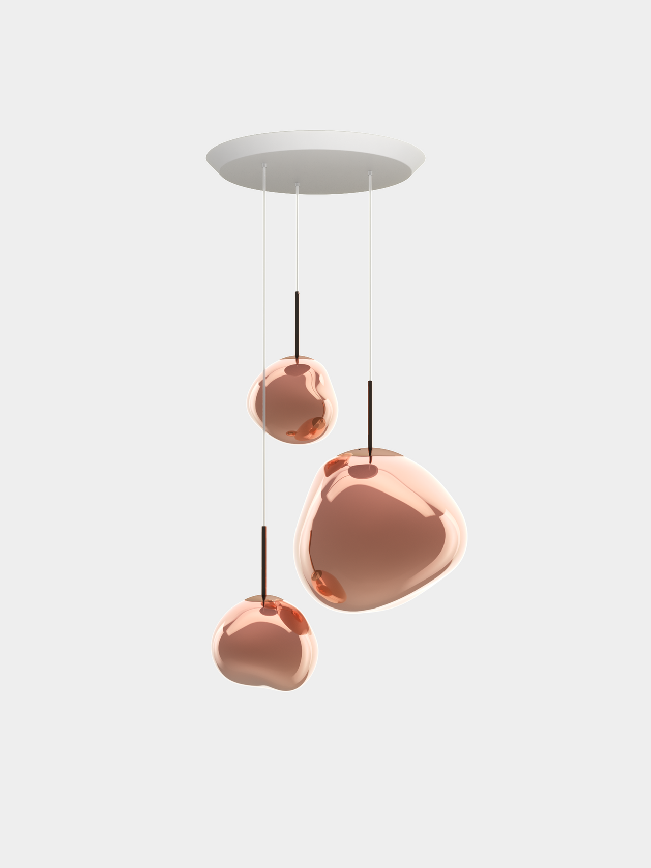 Melt Trio-Round Pendant Lighting System