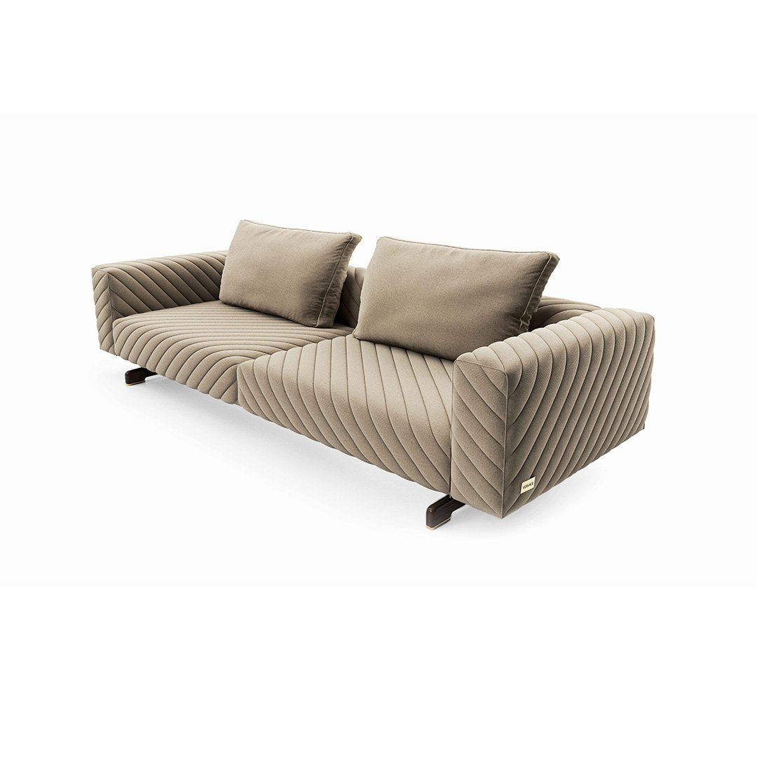 Discovery Sofa: Herringbone Design and Comfort, view 9