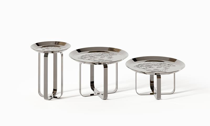 Unique Gold Coffee Table, view 7