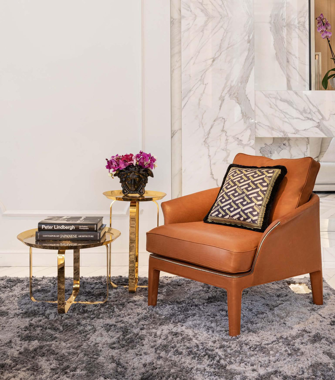 Unique Gold Coffee Table, view 11