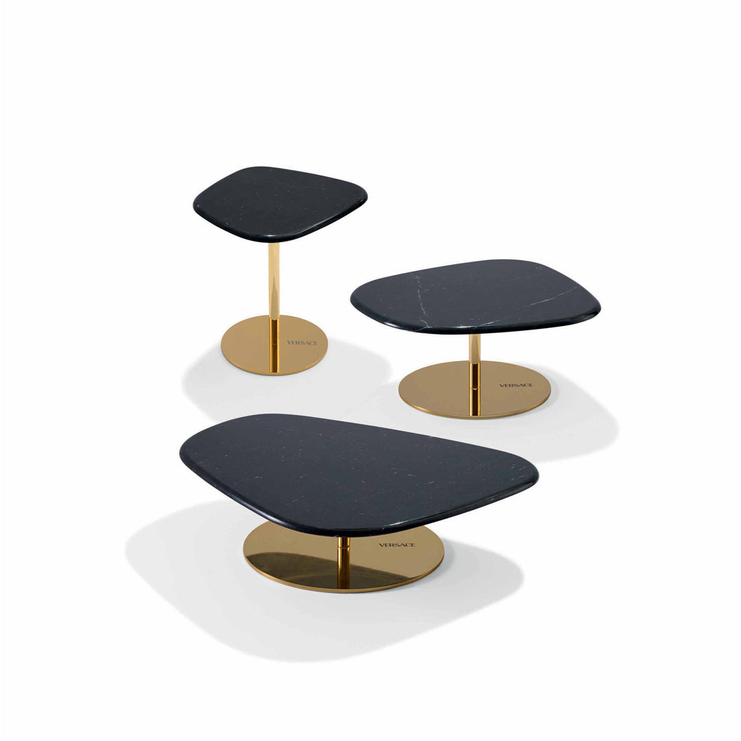 Iconic Coffee and Side Tables: Marble and Gold, view 10