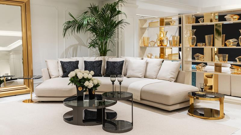 La Greca Versace Modular Sofa, view 2