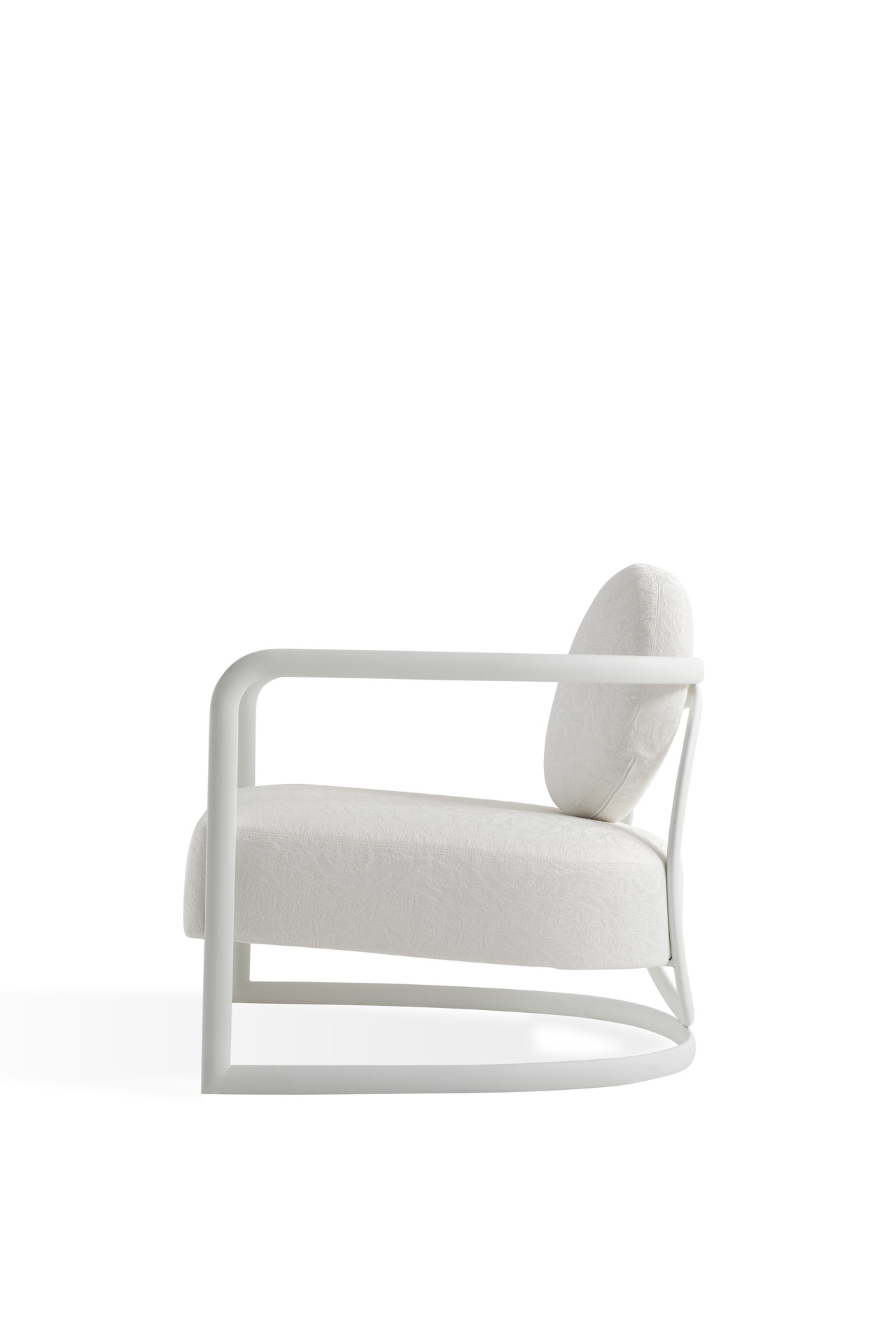 Versace La Medusa Round Metal Outdoor Chair, view 5