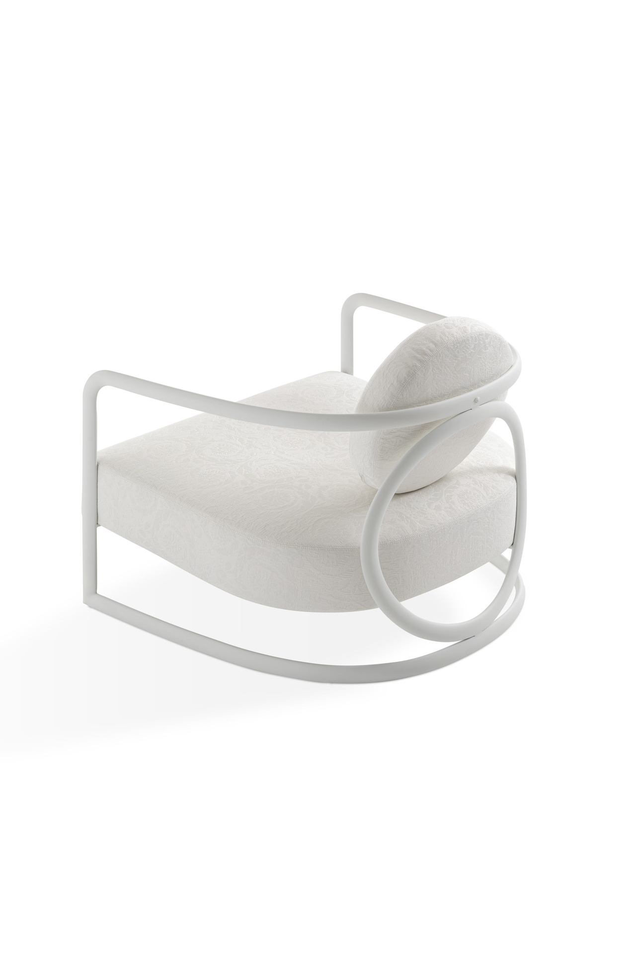 Versace La Medusa Round Metal Outdoor Chair, view 7