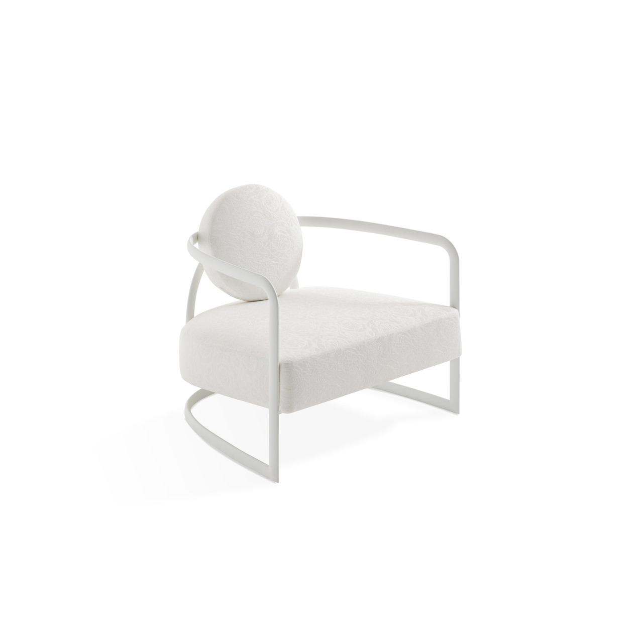Versace La Medusa Round Metal Outdoor Chair, view 10
