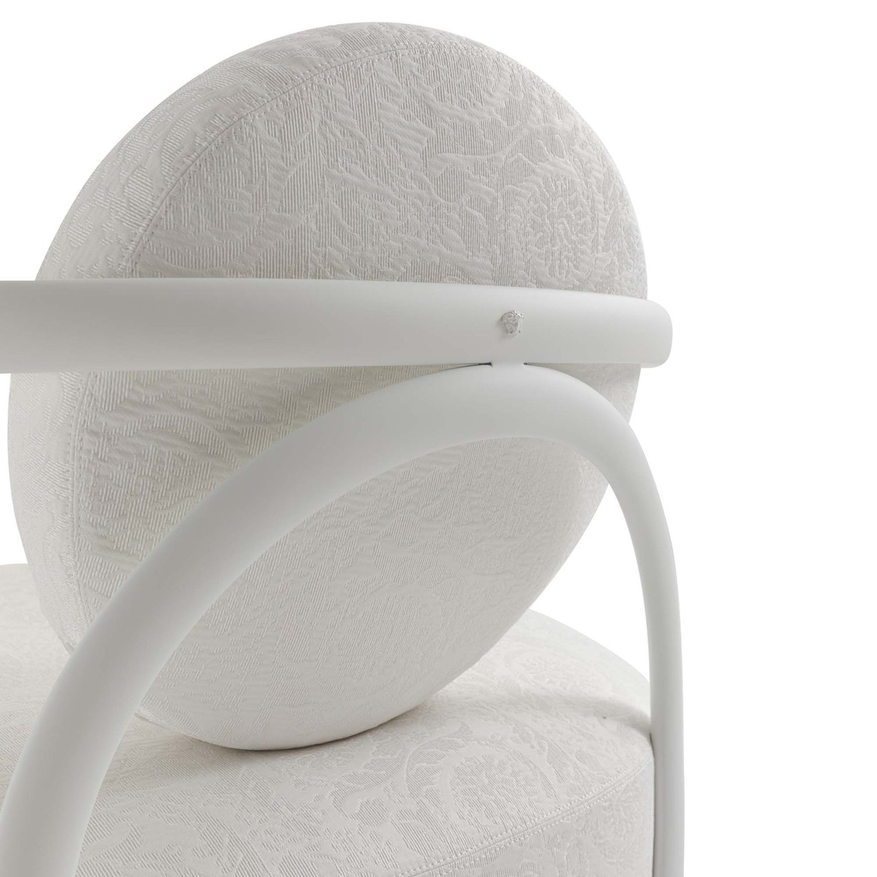 Versace La Medusa Round Metal Outdoor Chair, view 12