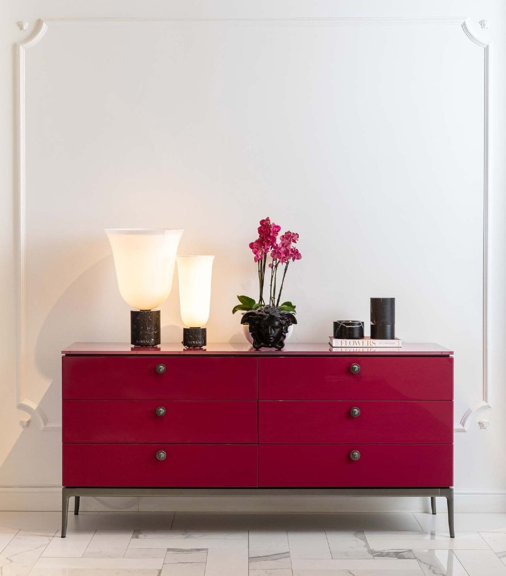 Stiletto Chest of Drawers by Versace, view 2
