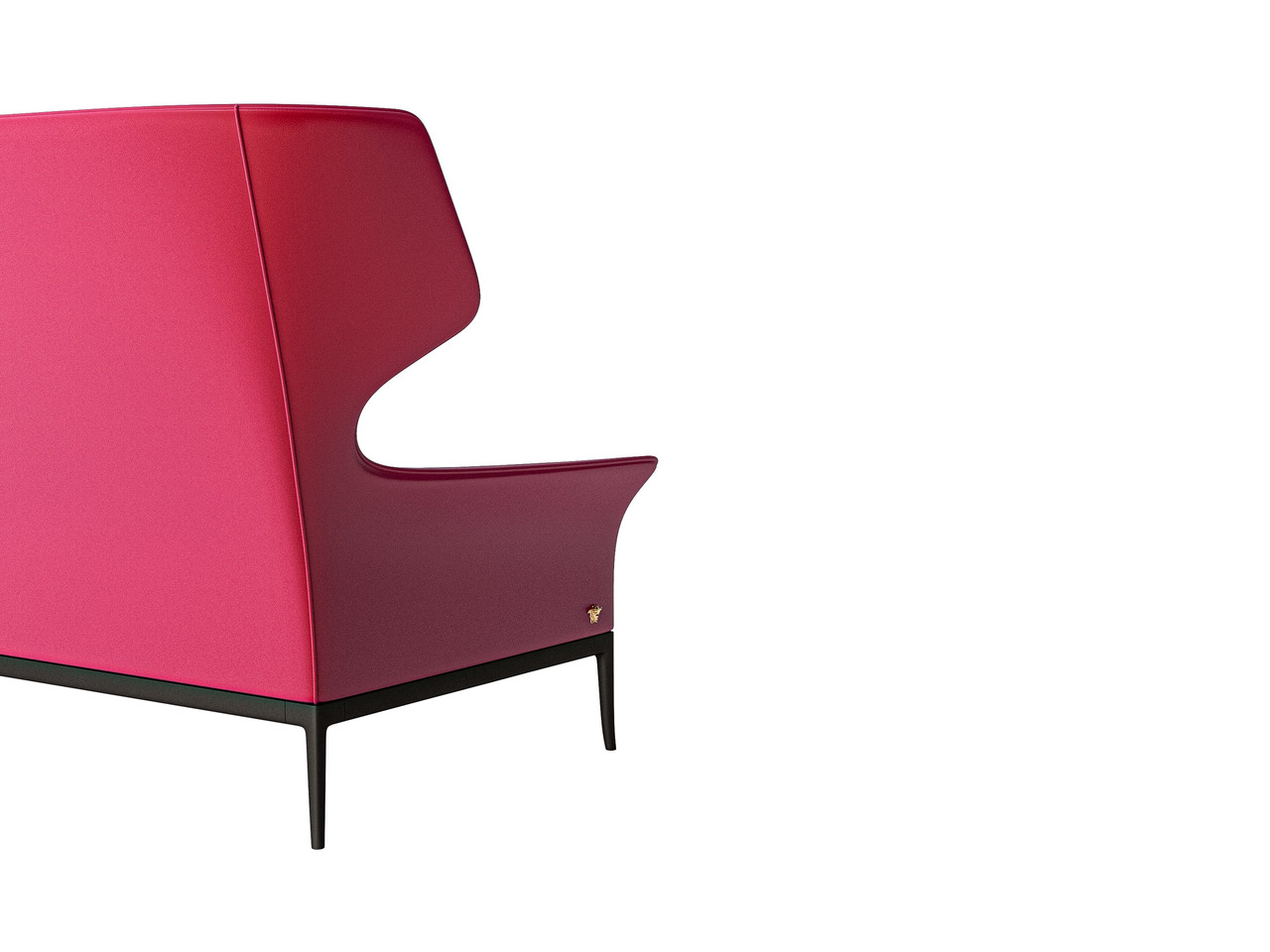 Elegant Stiletto Sofa by Versace, view 5