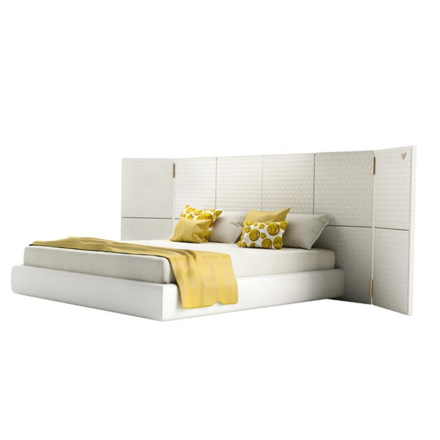 V-king Barocco Luxury Bed with Gold Finish