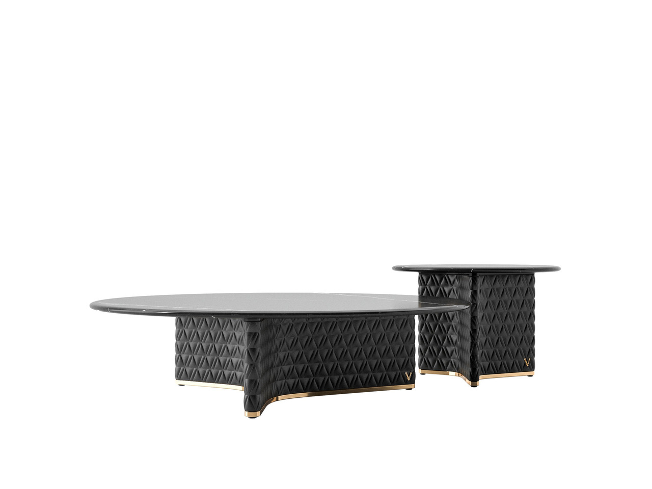 V-Marble Coffee Tables, view 2