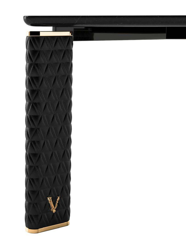 V-marble Table, view 3
