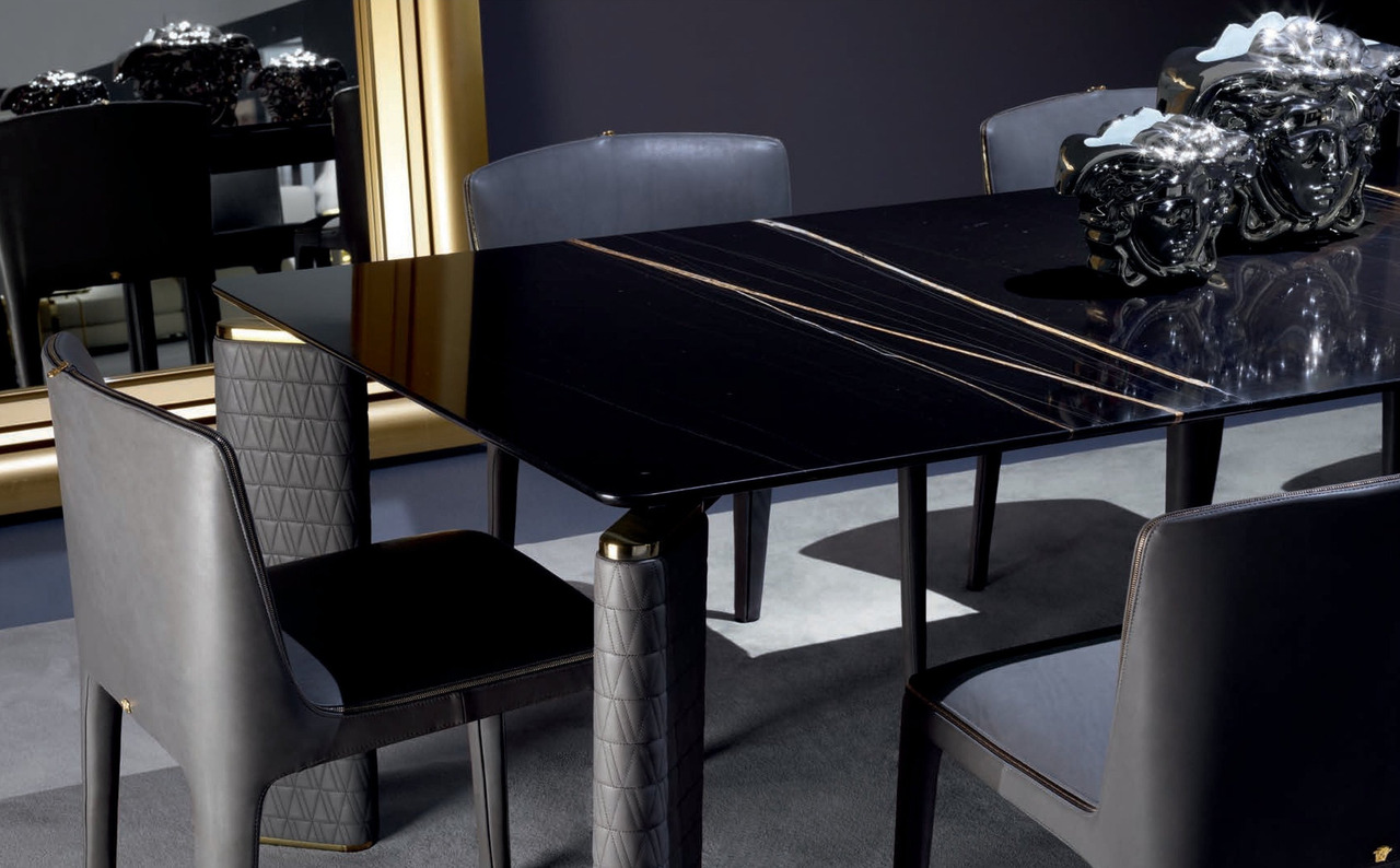 V-marble Table, view 5