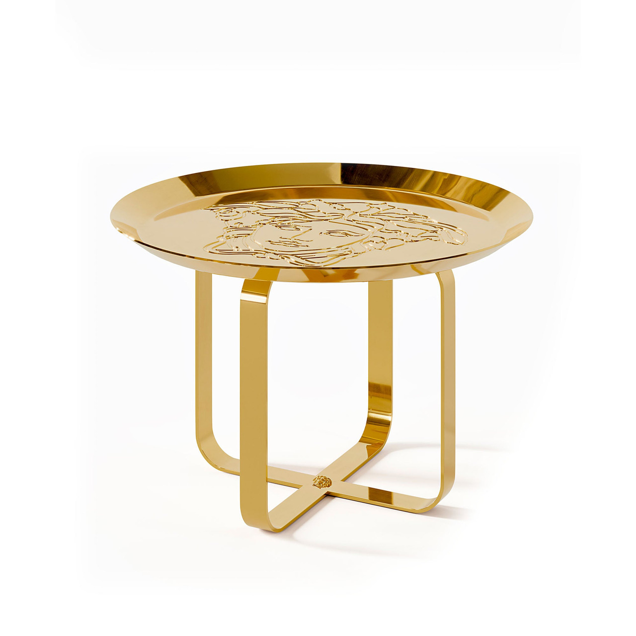 Gold Unique Versace Side Table, view 3
