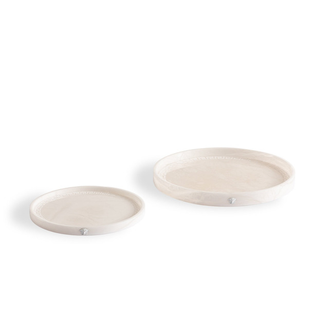 Greca Versace Alabaster Tray