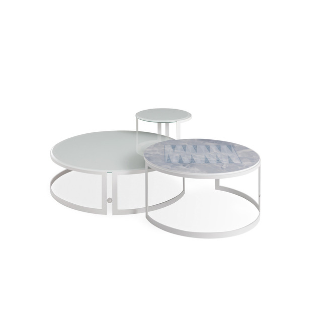 Iconic Round Versace Outdoor Coffee Table