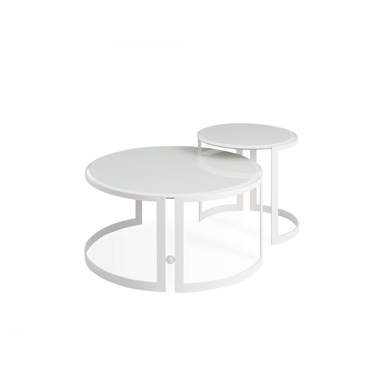 Iconic Round Versace Outdoor Coffee Table, view 3