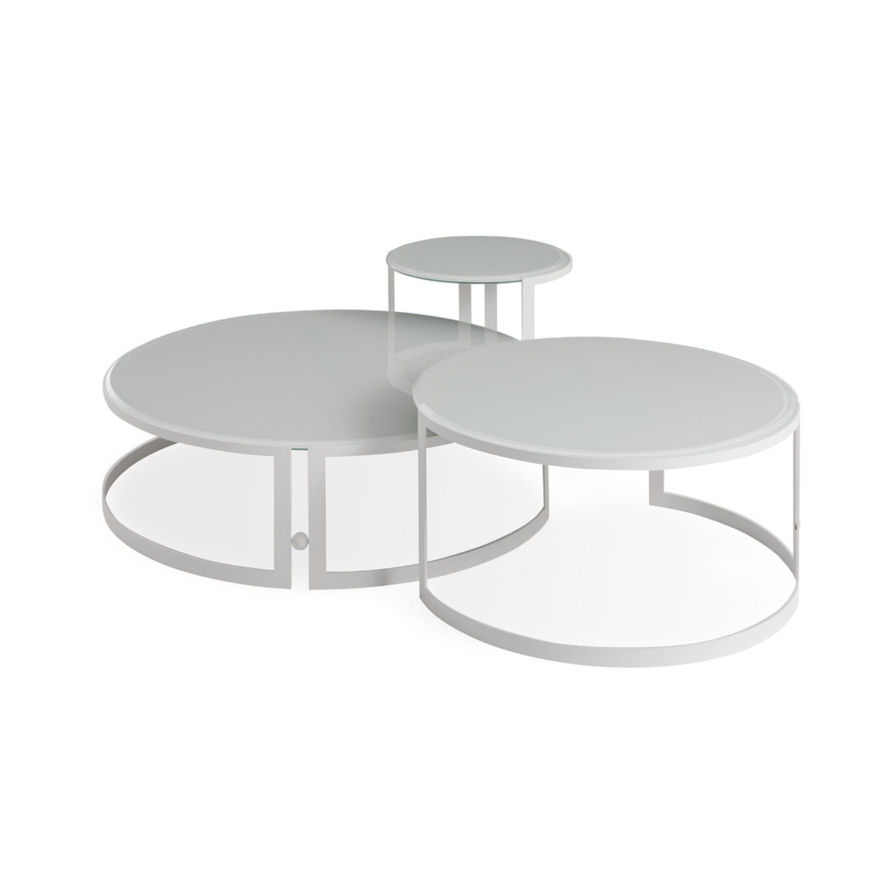Iconic Round Versace Outdoor Coffee Table, view 5