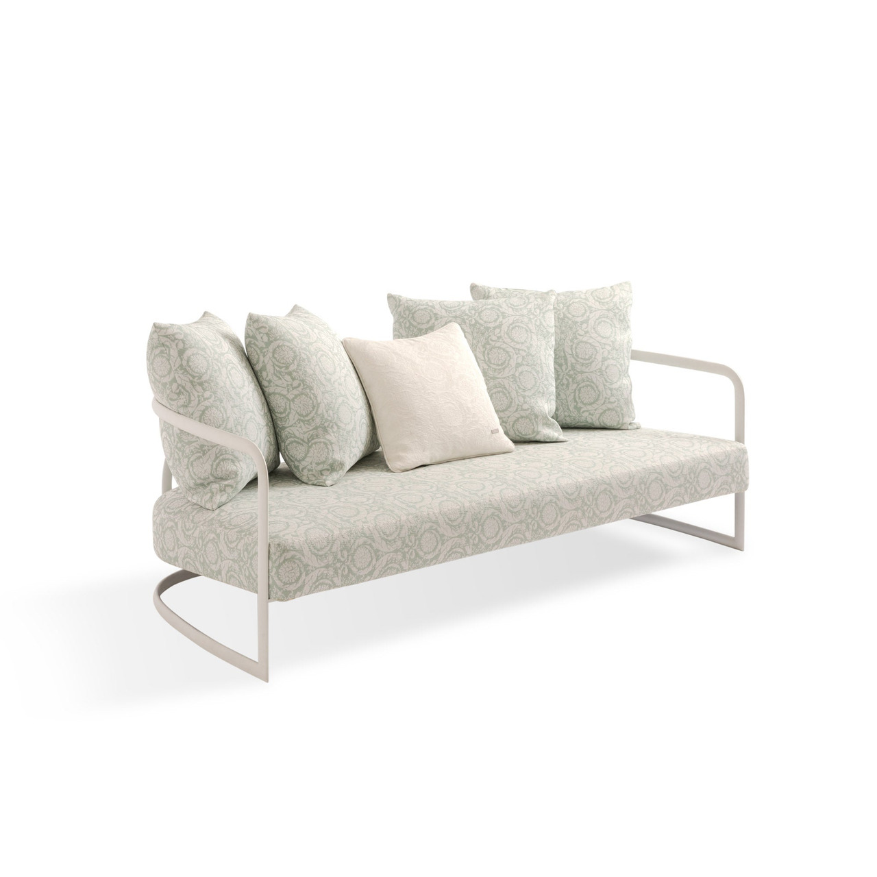 La Medusa Round Metal Outdoor Sofa by Versace