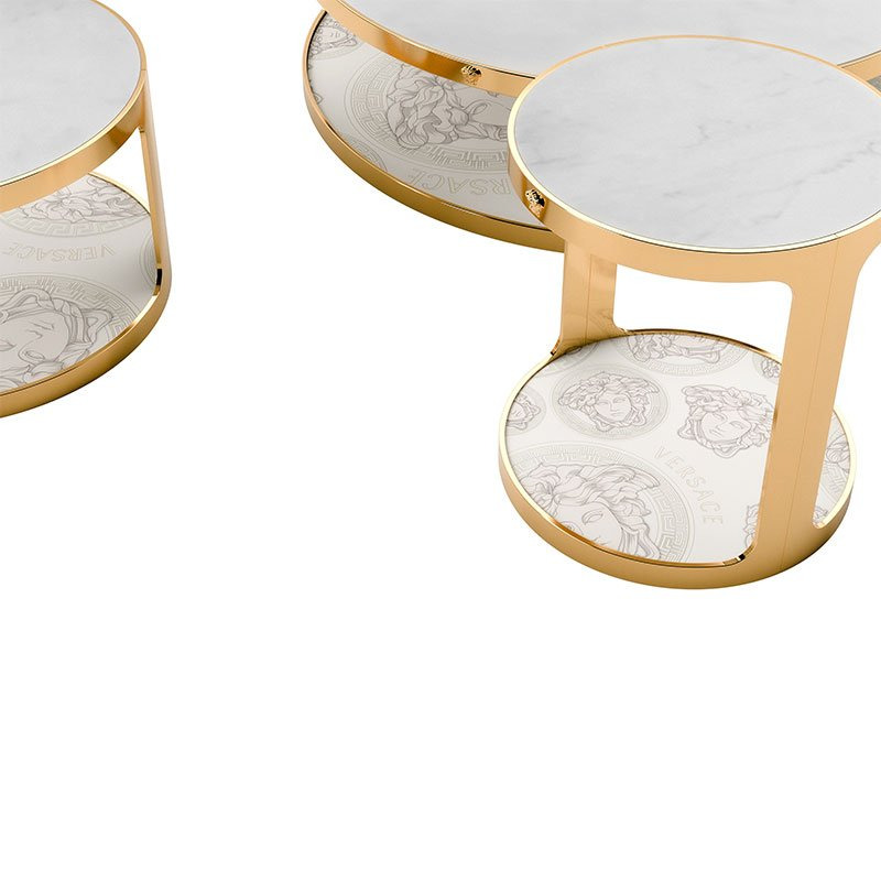 Medallion Versace Side Table, view 2