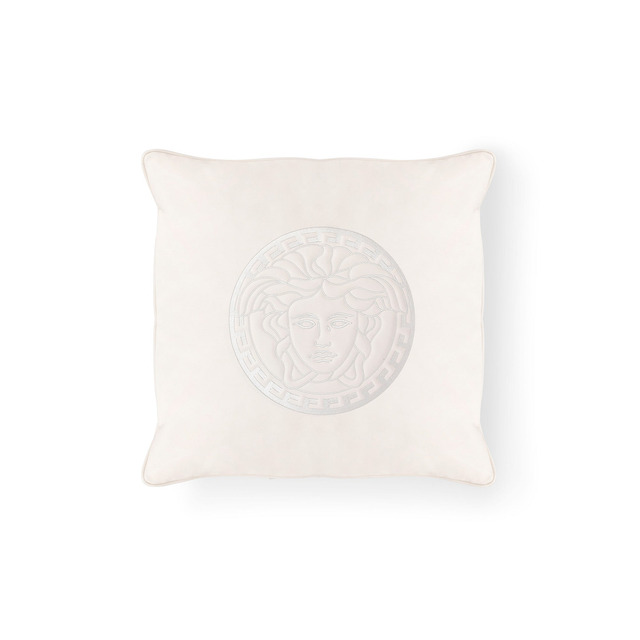 Medusa Quilted Cushion by Versace Home